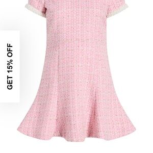 Pink Tweed dress